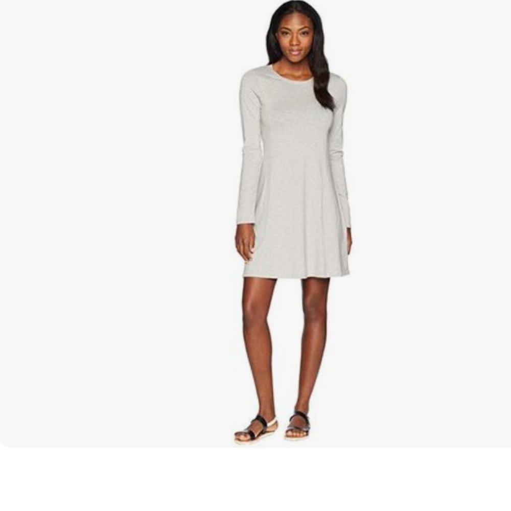 Horny Toad Windmere II Long Sleeve Dress Grey